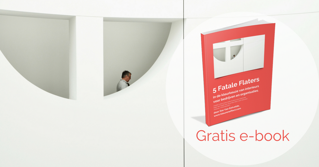 Gratis e-book 5 Fatale Flaters in de kleurkeuze van interieurs voor bedrijven en organisaties